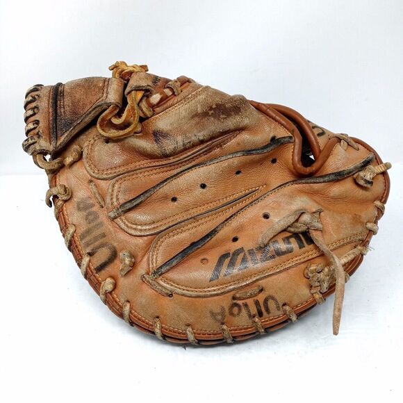 Mizuno MZ C1060 Pro-Scoop Professional Model Catchers Mitt Glove RHT MZC 1060 - Picture 2 of 9